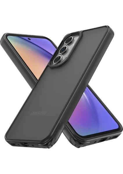 Samsung Galaxy A34 5g Kılıf Elegant Kapak - Siyah - PZRCR5944-8067