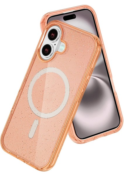 Apple iPhone 16 Star Magsafe Kapak - Turuncu - PZRCR3997-1573 fiyatları