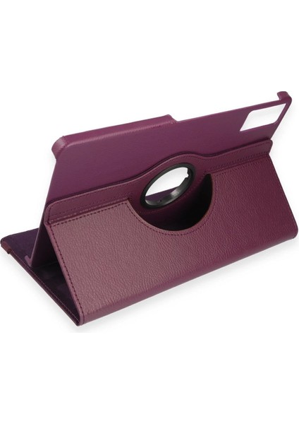 Xiaomi Redmi Pad Kılıf 360 Tablet Deri Kılıf - Mürdüm - PZRCR2845-2055 modelleri