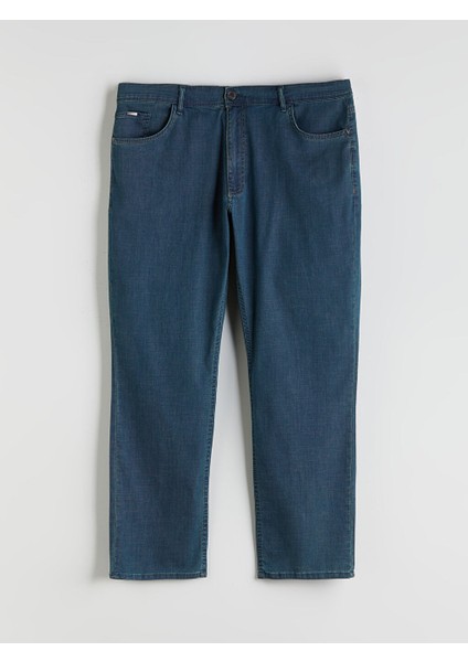 Yeni Sezon Buyuk Beden 779 Regular Fit Erkek Jean Pantolon - S5RV44Z8