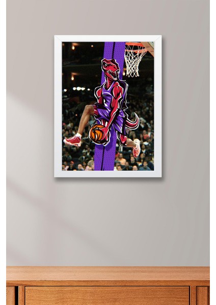 Vince Carter Çerçeveli Tablo - Toronto Raptors Nba Posteri Tablo fiyatları