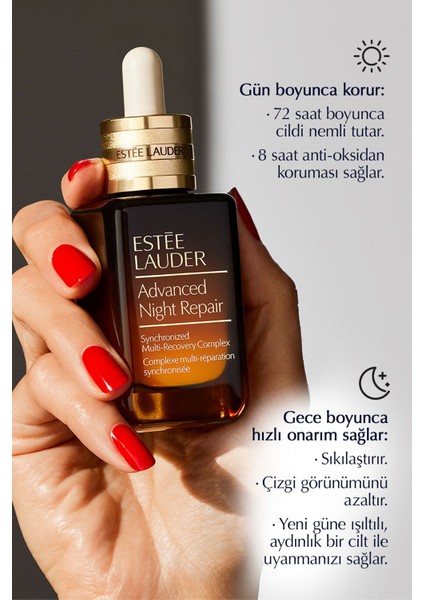 Onarım & Kolajen 3'lüsü - Advanced Night Repair Serum 20ML+ Supreme Krem 5ml+ Göz Kremi 5ml