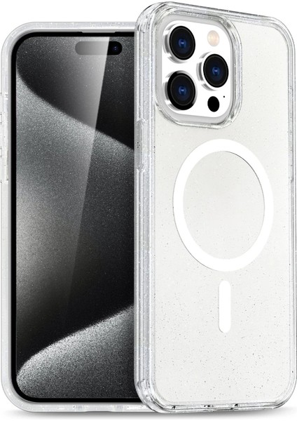 Apple iPhone 14 Pro Max Star Magsafe Kapak - Şeffaf - PZRCR9361-4510