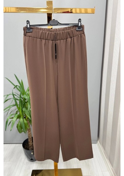 Colmar Beli Lastikli Geniş Pantolon Açık Kahve 5580