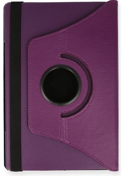 Lenovo M10 Fhd Plus X606F Kılıf 360 Tablet Deri Kılıf - Mürdüm - PZRCR7318-2362 modelleri