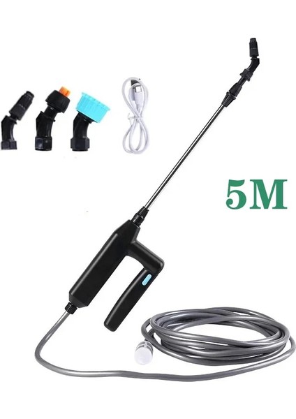 Basınçlı 7.4V Püskürtücü Lityum Pil Çok Amaçlı Elektrikli Bahçe Sulama Tabancası Oto Yıkama