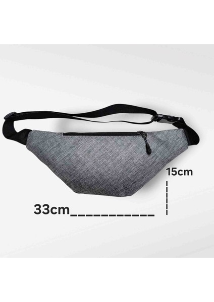 Unisex Gri Bel&göğüs Çantası Waistbag Hip Pack indirimleri