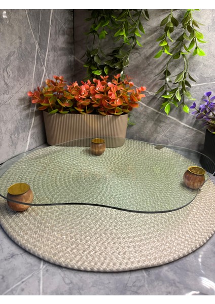 Sunumluk Cam Tepsi | Modern Ikram Tabağı