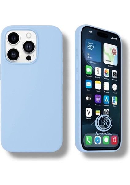 Apple Iphone 14 Pro Uyumlu Kılıf Yumuşak Silikon Içi Kadife Lansman Kapak .