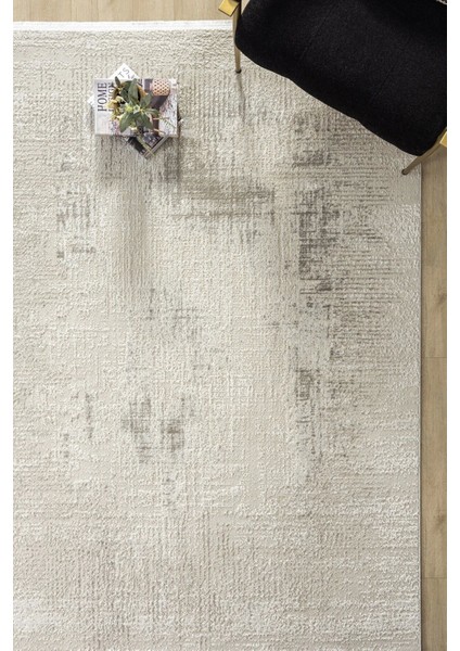 Modern Dokuma Halı Yıkanabilir Oturma Odası Halısı Salon Halısı Mutfak Gri
