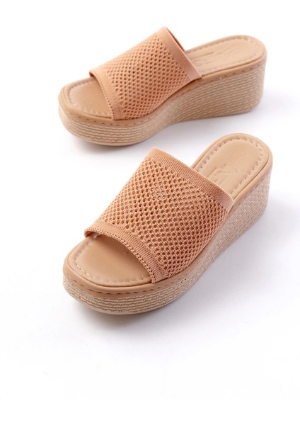 232-460 Nut Triko Günlük Ortopedik Dolgu Topuk Kadın Terlik fırsatları