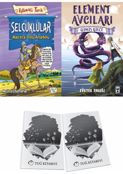 Selçuklular Macera Dolu Anadolu ve Element Avcıları + Hediyeli