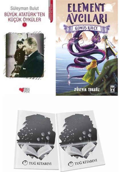 Büyük Atatürk'ten Küçük Öyküler 1 ve Element Avcıları + Hediyeli
