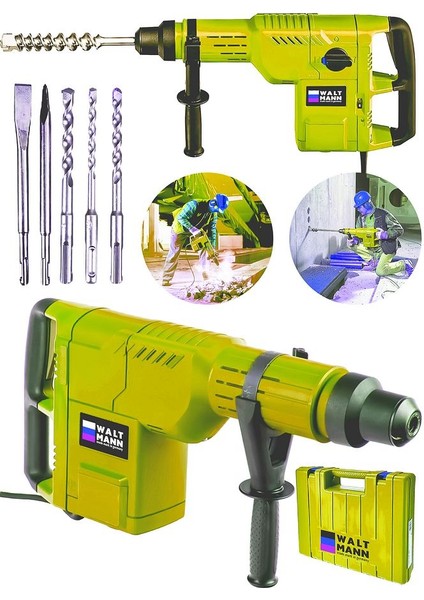 Germany Profesyonel 4200 W 11 kg Sds Max 3 Fonksiyonlu Kırıcı Delici Hilti Sarı