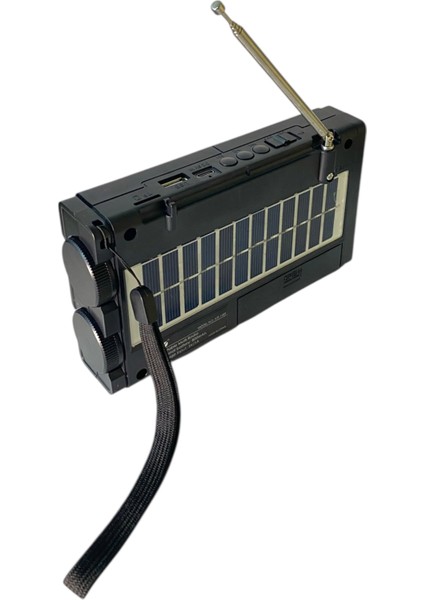Nostalji Radyo LED Fener Işıklı Bluetooth Hoparlör Usb/tf +Solar Panel Güneş Enerjili Şarjlı Batarya modelleri