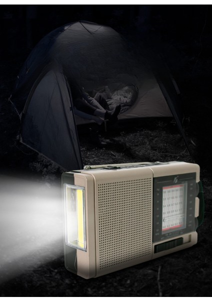 Nostalji Radyo LED Fener Işıklı Bluetooth Hoparlör Usb/tf +Solar Panel Güneş Enerjili Şarjlı Batarya fırsatları