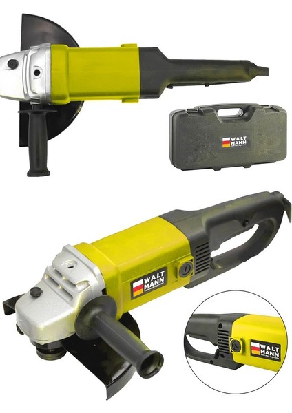 Germany Ekstra Güçlü Metal Şanzıman 2800 W 230 mm - Sarı