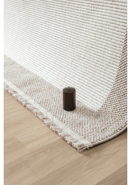 Beyaz Bej Yumuşak Yapılı Bordürlü Dokuma Halı Salon Mutfak Koridor Yolluk Dokuma Makine Halısı 0021 fiyatları