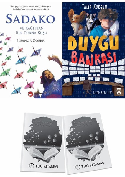 Sadako ve Kağıttan Bir Turna Kuşu ve Duygu Bankası + Hediyeli