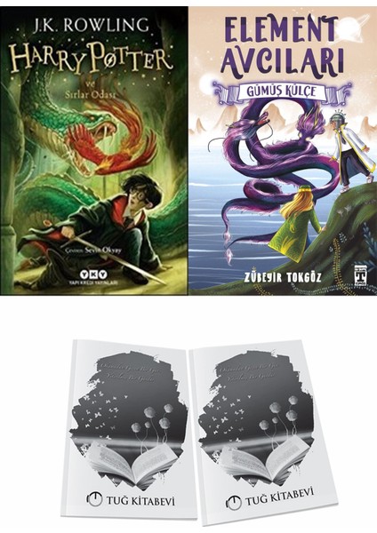 Harry Potter ve Sırlar Odası ve Element Avcıları + Hediyeli