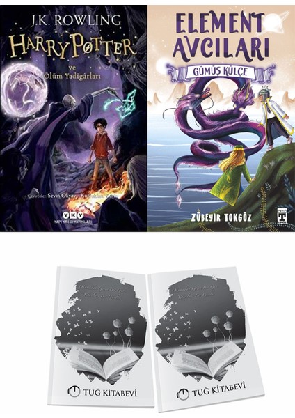 Harry Potter ve Ölüm Yadigârları ve Element Avcıları + Hediyeli