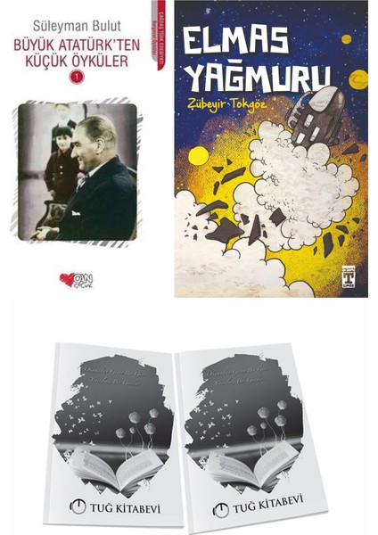 Büyük Atatürk'ten Küçük Öyküler 1 ve Elmas Yağmuru + Hediyeli