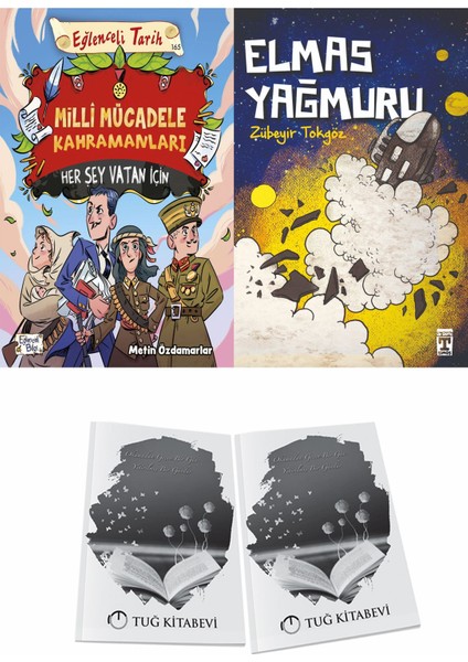 Milli Mücadele Kahramanları Her Şey Vatan Için ve Elmas Yağmuru + Hediyeli