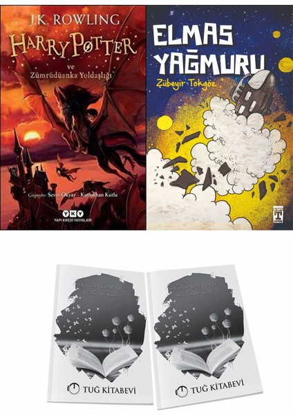 Harry Potter ve Zümrüdüanka Yoldaşlığı ve Elmas Yağmuru + Hediyeli
