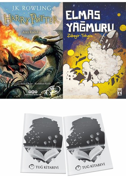 Harry Potter ve Ateş Kadehi ve Elmas Yağmuru + Hediyeli