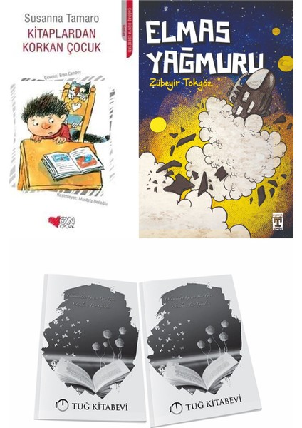 Kitaplardan Korkan Çocuk ve Elmas Yağmuru + Hediyeli