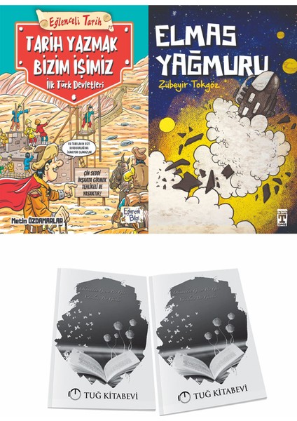 Tarih Yazmak Bizim Işimiz Ilk Türk Devletleri ve Elmas Yağmuru + Hediyeli