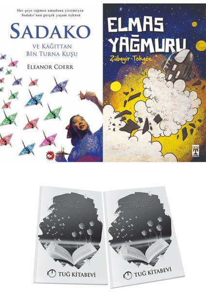 Sadako ve Kağıttan Bir Turna Kuşu ve Elmas Yağmuru + Hediyeli