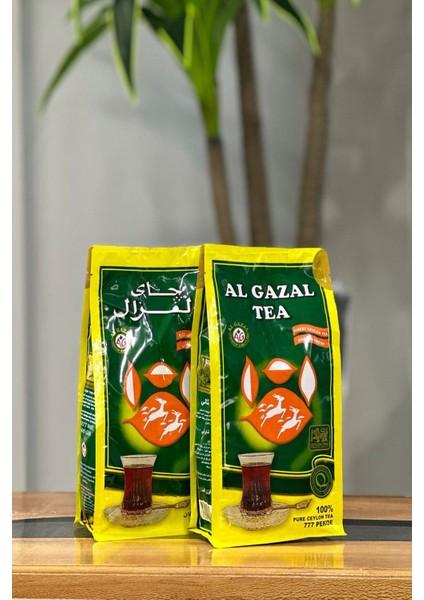 Al Gazal Tea 1 Adet 400 Gr'lık Ithal Çay ( %100 Pure Seylan 777 Pekoe ) fırsatları