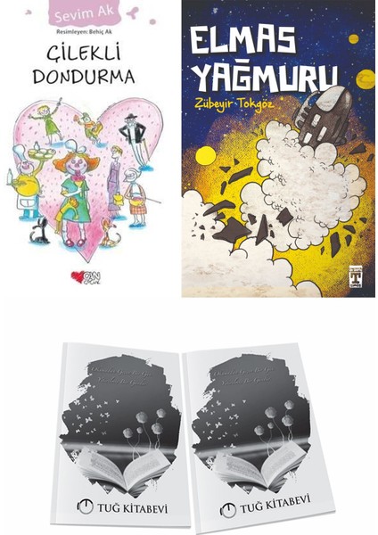 Çilekli Dondurma ve Elmas Yağmuru + Hediyeli