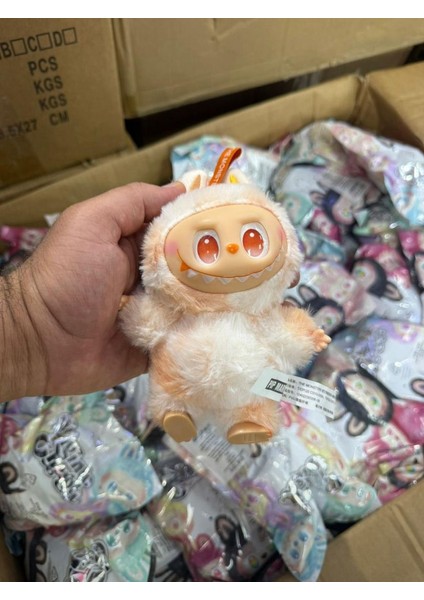 Labubu Orijinal Oyuncak Çanta Anahtarlık Aksesuar Peluş Oyuncak