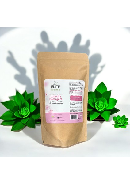Doğal ve Vegan Sertifikalı Toz Çamaşır Deterjanı ( Lavanta Yağlı ) 400 gr