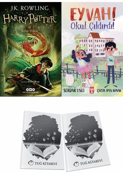 Harry Potter ve Sırlar Odası ve Eyvah Okul Çıldırdı + Hediyeli