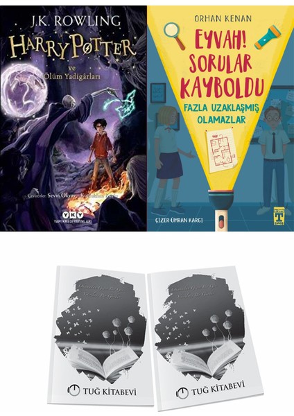Harry Potter ve Ölüm Yadigârları ve Eyvah Sorular Kayboldu + Hediyeli