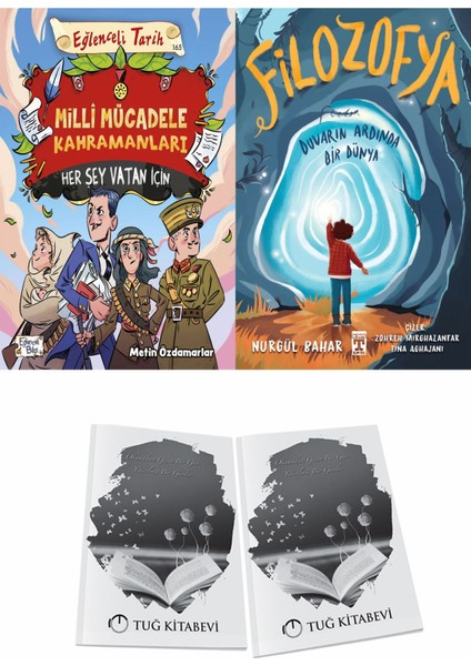 Milli Mücadele Kahramanları Her Şey Vatan Için ve Filozofya + Hediyeli