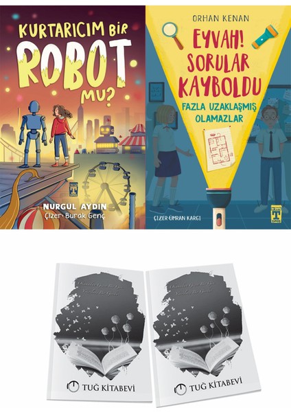 Kurtarıcım Bir Robot Mu? ve Eyvah Sorular Kayboldu + Hediyeli
