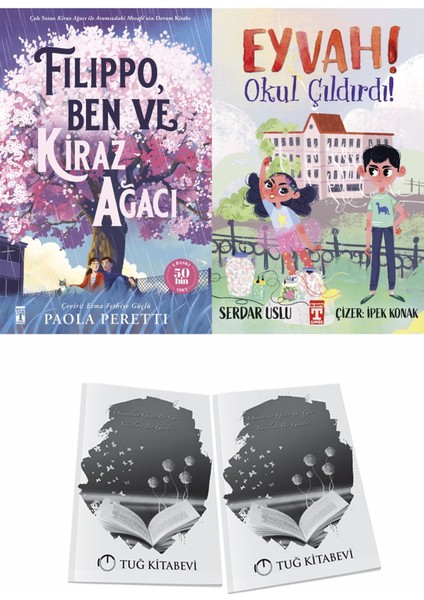 Filippo Ben ve Kiraz Ağacı ve Eyvah Okul Çıldırdı + Hediyeli