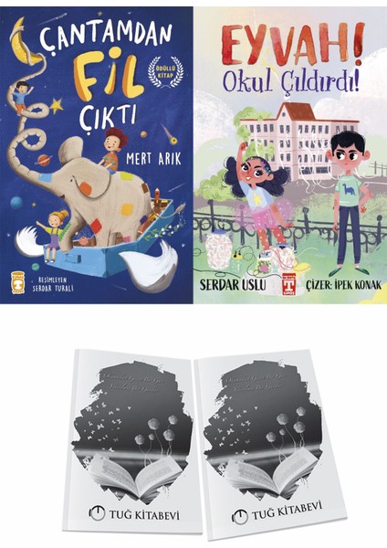 Çantamdan Fil Çıktı ve Eyvah Okul Çıldırdı + Hediyeli
