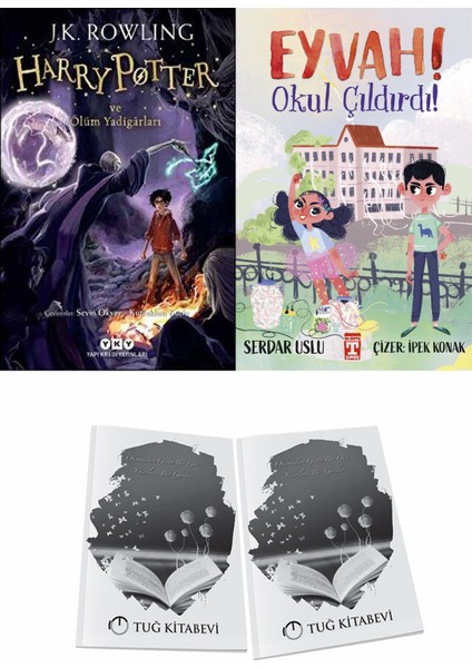 Harry Potter ve Ölüm Yadigârları ve Eyvah Okul Çıldırdı + Hediyeli