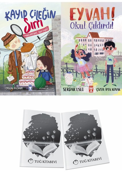Kayıp Çileğin Sırrı ve Eyvah Okul Çıldırdı + Hediyeli