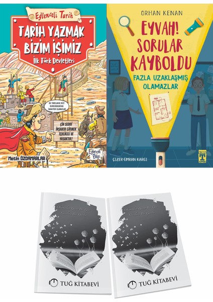 Tarih Yazmak Bizim Işimiz Ilk Türk Devletleri ve Eyvah Sorular Kayboldu + Hediyeli