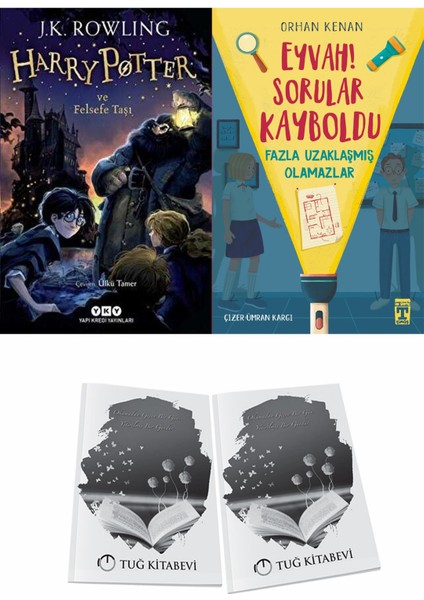 Harry Potter ve Felsefe Taşı ve Eyvah Sorular Kayboldu + Hediyeli