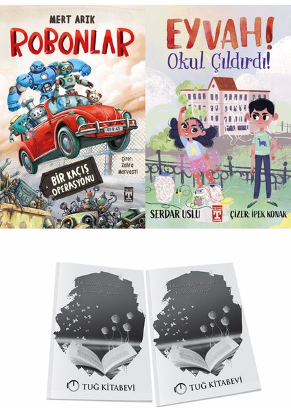 Robonlar ve Eyvah Okul Çıldırdı + Hediyeli
