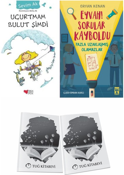Uçurtmam Bulut Şimdi ve Eyvah Sorular Kayboldu + Hediyeli