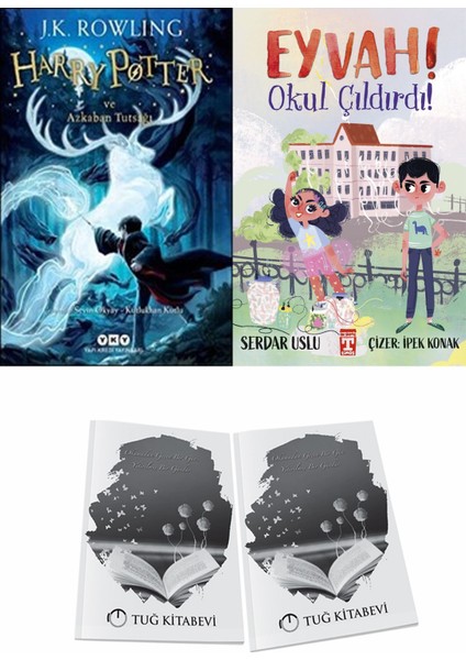 Harry Potter ve Azkaban Tutsağı ve Eyvah Okul Çıldırdı + Hediyeli