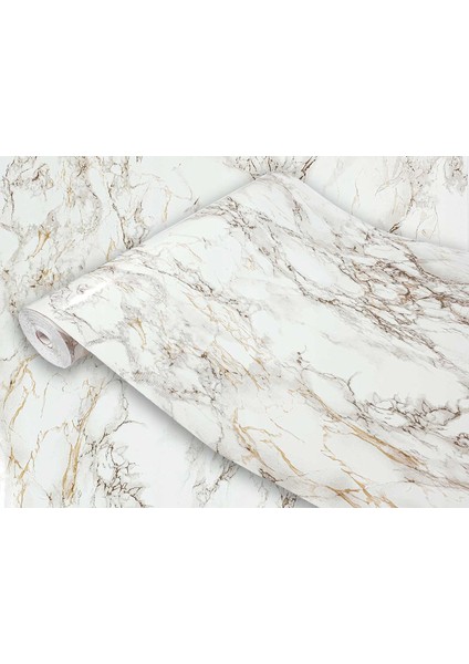 276-8032 Kahverengi Hareli Mermer Desen Yapışkanlı Folyo ( 67 cm x 2 mt ) fiyatları